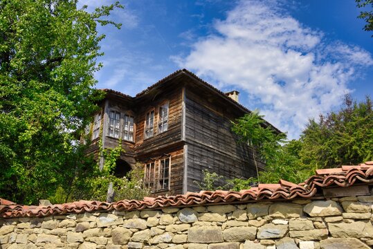 Bulgaria village of Zheravna in the Balkan mountains historic old home