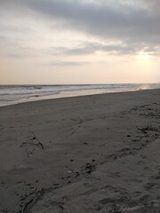 sunset at the beach
