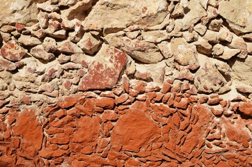 old mexican wall