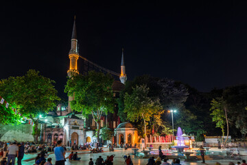 Eyup Sultan Mosque in Istanbul.