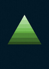 Crossing lines generativeart style colorful logo illustration