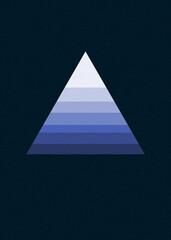 Crossing lines generativeart style colorful logo illustration