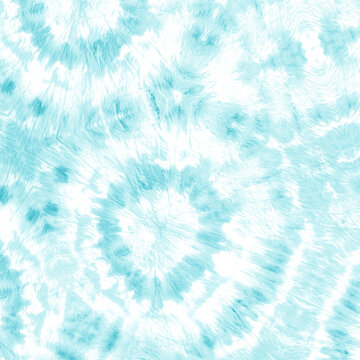 Mint Breeze Liquid Color Design. Ink Splash Paint. Blueish Green Abstract Watercolor. Aquarelle Background. Minty Green Retro Tie Dye Texture. Sea Foam Faded Fabric. On White Background 