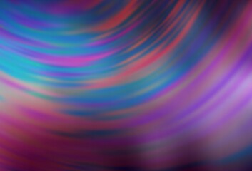 Dark Purple vector blurred background.