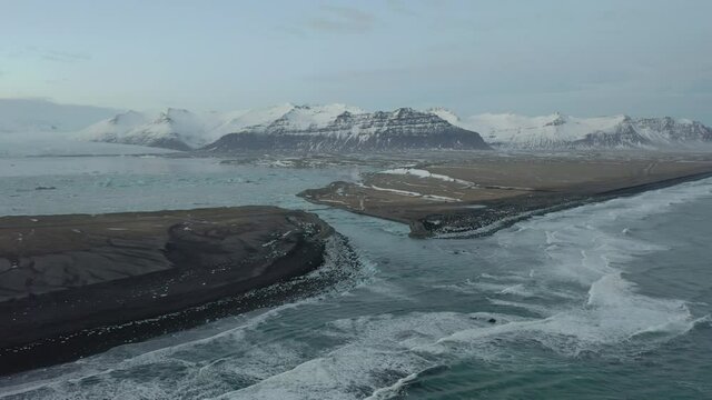 plan drone 4K - islande