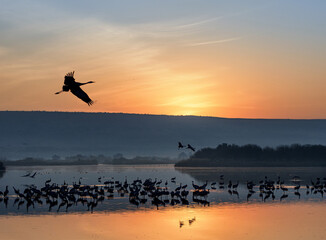 The first minutes of daybreak