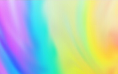 Light Multicolor vector blurred template.
