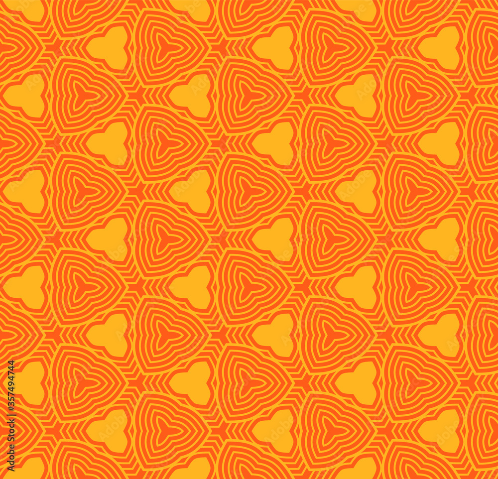Poster seamless geometric pattern with geometric shapes,fabric pattern,tile pattern,carpet pattern,wallpape