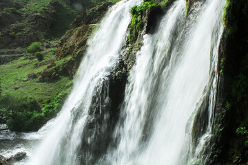 Beautiful view of Shaki Falls