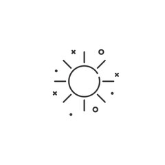 Cute simple flat icon. Vector illustration.