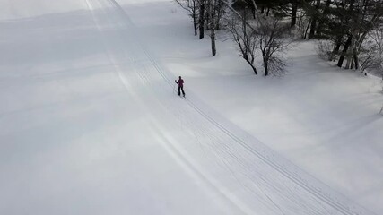 Eagle Mountain Fields, cross country skiing