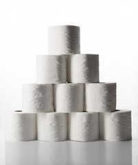Toilet Paper Pyramid - Upright