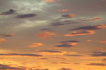 Skies over water