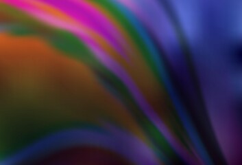 Obraz premium Dark Purple vector blurred bright pattern.