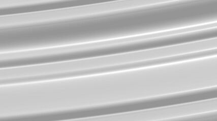 Fototapeta premium 3D illustration of a textured background in silver color and white with circles for document and presentation environment