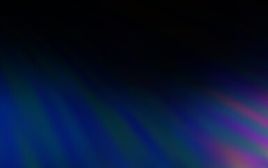 Fototapeta premium Dark BLUE vector background with stright stripes.