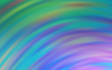 Obraz premium Light BLUE vector background with wry lines.