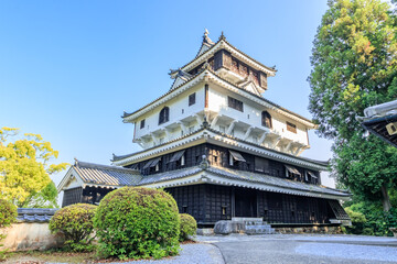 Fototapeta na wymiar 岩国城　山口県岩国市　 Iwakuni Castle Yamaguchi-ken Iwakuni city