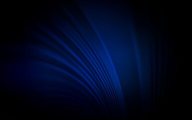 Dark BLUE vector texture with wry lines.