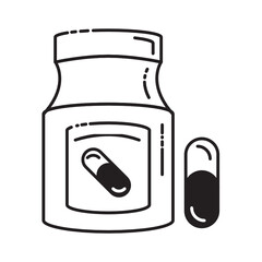 Pills Health Care Icon