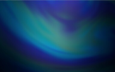 Fototapeta premium Dark BLUE vector blurred and colored pattern.