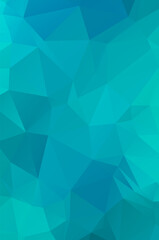 Fototapeta premium Light blue triangle modern geometric abstract background