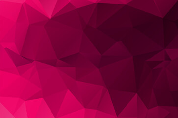Abstract red geometric background for design