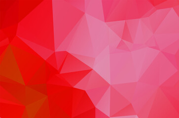 Abstract red geometric background for design