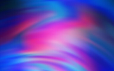 Obraz premium Light Blue, Red vector blurred shine abstract template.