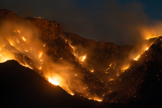 Fire in the Sky - Big Horn Fire, Tucson, Arizona