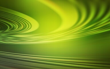 Light Green, Yellow vector backdrop with curved lines.