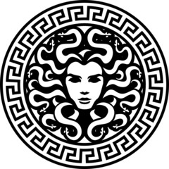 medusa circle logo