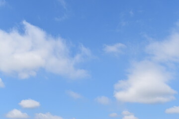 Fototapeta na wymiar 青空と雲