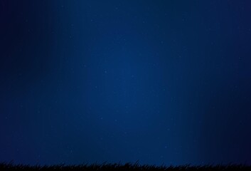 Fototapeta premium Dark BLUE vector layout with cosmic stars.