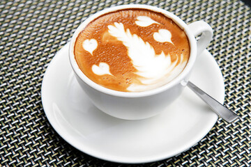 cup of cappuccino