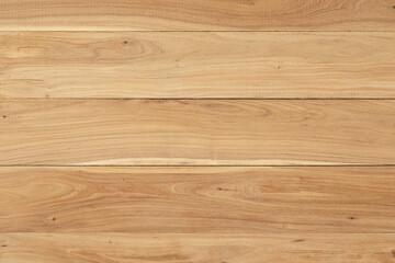 Elm wood table background. The wood of elm has grain.