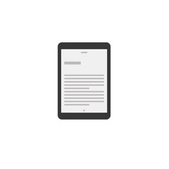 電子書籍。よこ組みのタイプ（洋書など）。