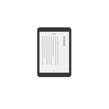 電子書籍。たて組みのタイプ（日本語の本など）。