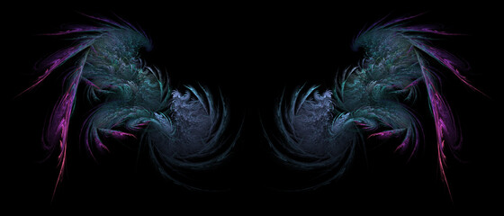 Wings of unknown mystical beings © Prime