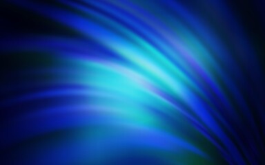 Dark BLUE vector abstract bright template.