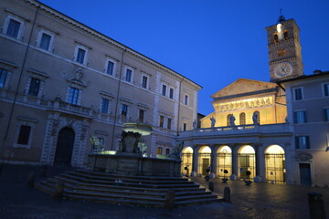 Fototapeta premium Roma Santa Maria in Trastevere