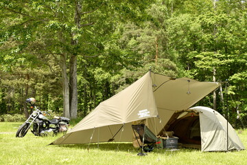 キャンプツーリング