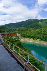 静岡県の奥大井湖上
