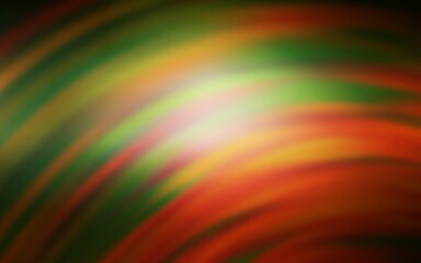 Dark Yellow vector background with wry lines.