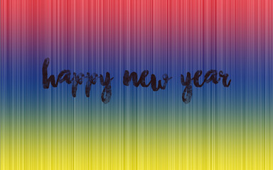 Happy New Year abstract colorful graphic background