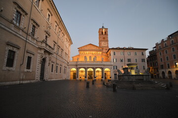 Obraz premium Roma Santa Maria in Trastevere