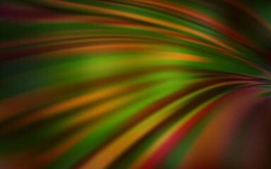 Dark Orange vector abstract blurred background.