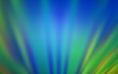 Light Blue, Green vector template with repeated sticks.