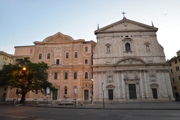 Fototapeta na wymiar Roma Chiesa Nuova