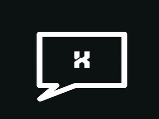 Capital letter X vector image